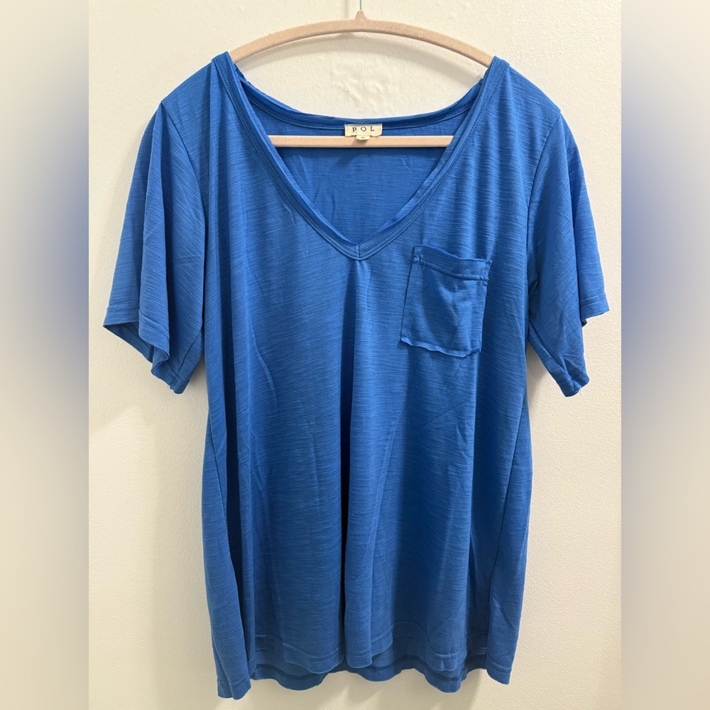 POL Blue Short Sleeve Tee NWOT